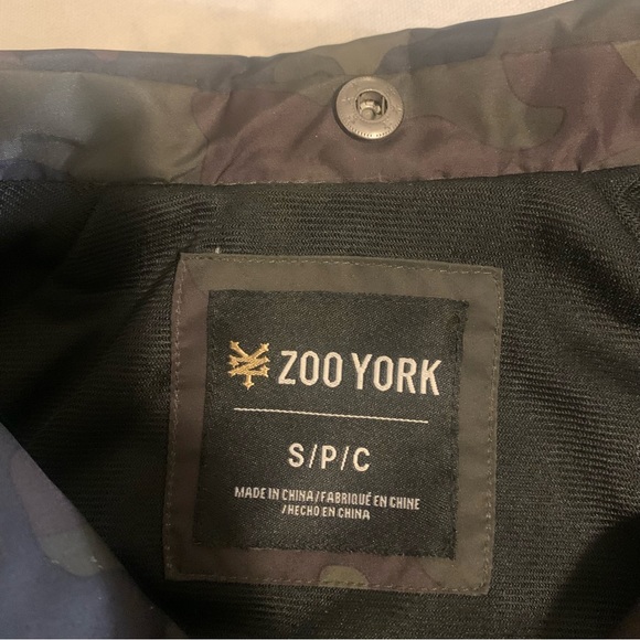 Zoo York Unisex Coach Jacket Small Camo Great Condition - Picture 7 of 7